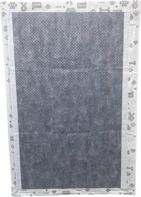 Show full view: WizSmart Essentials Dog & Puppy Training Pads with Charcoal, X-Large: 23.5 x 35.4-in, 50 count slide 6 of 9