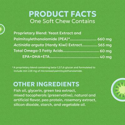 Show full view: Nutramax Dermaquin Skin Support Vitamins Chew Supplement for Large Dogs, 60 count slide 7 of 10