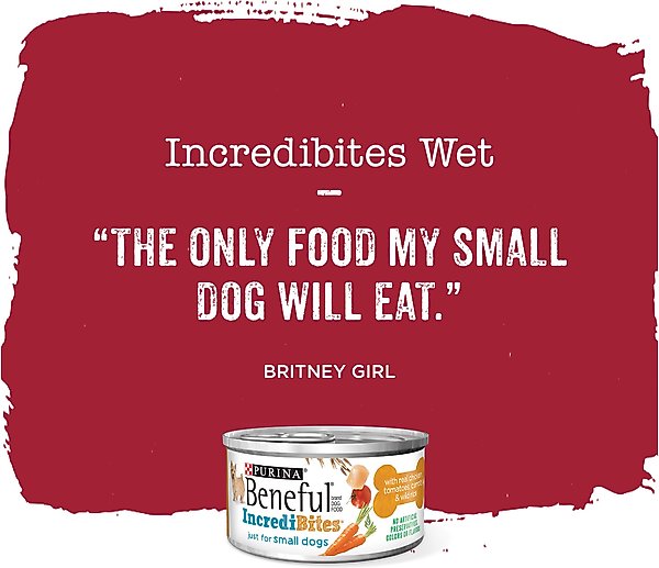 Show full view: Purina Beneful Incredibites & Medleys Variety Pack Wet Dog Food, 3-oz, case of 30 slide 10 of 12