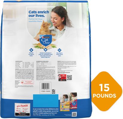 Purina Cat Chow Complete with Real Chicken Vitamins Dry Cat Food