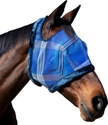 Kensington Protective Products Signature Horse Fly Mask, Kentucky Blue, Average