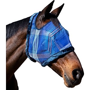 Kensington Protective Products Signature Horse Fly Mask, Kentucky Blue, Average