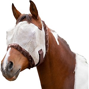 Kensington Protective Products Signature Horse Fly Mask, Desert Sand, Average