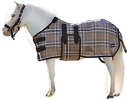Kensington Protective Products UV Protective Mini Horse Fly Sheet, 50-in, Deluxe Black