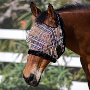 Kensington Protective Products Signature Horse Fly Mask, Deluxe Black, Large