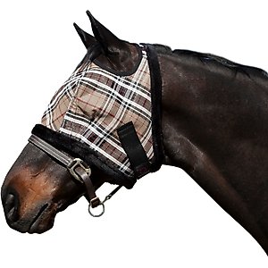 Kensington Protective Products Signature Horse Fly Mask, Deluxe Black, Large