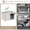 Show in main carousel: Petscosset Wooden Dog House with Raised Feet, Grey, 40.2 x 26.4 x 33.5-in slide 4 of 10
