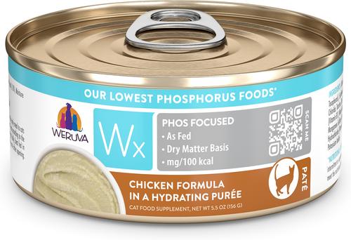 WERUVA Wx Phos Focused Chicken Formula Grain-Free Puree Wet Cat
