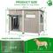 Show in main carousel: Petscosset Weatherproof Wooden Outdoor Dog House with Asphalt Roof, Grey, 55.1 x 33.1 x 34.8-in slide 2 of 9