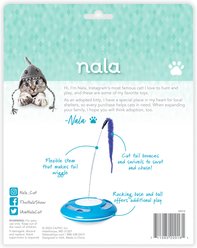 Nala Tail Wiggler Chaser Teaser Wand Cat Toy, Blue slide 2 of 5
