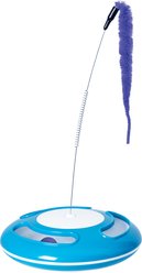 Nala Tail Wiggler Chaser Teaser Wand Cat Toy, Blue