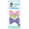 Show in main carousel: Nala Crinkle Bowties Plush Cat Toy with Catnip, Pink/Purple, 2 count slide 3 of 4