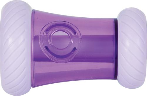 Show full view: Nala Wheelie Arch Treat Dispensing Cat Toy with Catnip, Purple slide 2 of 9