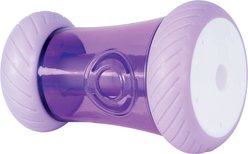 Nala Wheelie Arch Treat Dispensing Cat Toy with Catnip, Purple