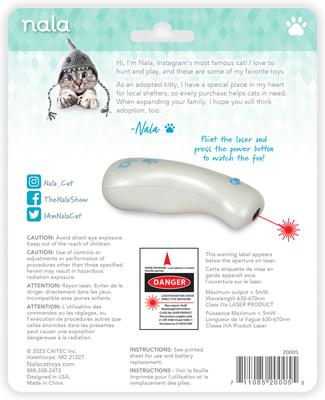 Show full view: Nala Electronic Laser Pointer & Ball Cat Toy, Multi Color, 2 count slide 6 of 6