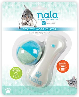Show full view: Nala Electronic Laser Pointer & Ball Cat Toy, Multi Color, 2 count slide 5 of 6