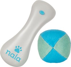 Nala Electronic Laser Pointer & Ball Cat Toy, Multi Color, 2 count
