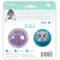 Show in main carousel: Nala Wacky Bouncer LED Ball Cat Toy, Purple/Blue, 2 count slide 6 of 6