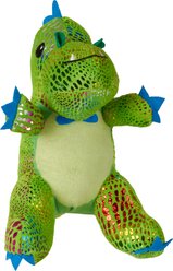 Nala Dino Plush Cat Toy with Catnip, Green slide 1 of 6