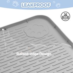 Bartuke Silicone Cat Litter Trapping Mat, X-Large: 40 x 28-in slide 2 of 7