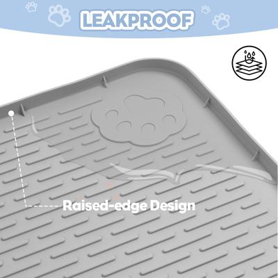 Show full view: Bartuke Silicone Cat Litter Trapping Mat, X-Large: 40 x 28-in slide 7 of 8