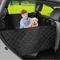 Show in main carousel: BingoPaw Travel Hammock Car Back Seat Cover, Black, Jumbo slide 5 of 10