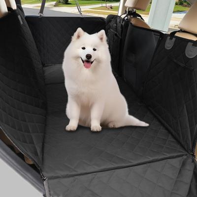 Show full view: BingoPaw Travel Hammock Car Back Seat Cover, Black, Jumbo slide 7 of 10