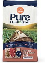 CANIDAE PURE with Wholesome Grains Real Angus Beef & Barley Recipe + Real Salmon & Barley Recipe Dry Dog Food slide 2 of 9