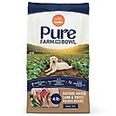 CANIDAE Pure Farm To Bowl Pasture-Raised Lamb & Sweet Potato Recipe Dry Dog Food, 4-lb bag