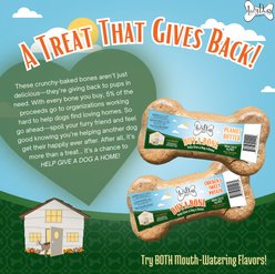 The Lazy Dog Cookie Co. Buy A Bone Help Give A Dog A Home Grain-Free Chicken & Sweet Potato Adult Crunchy Baked Dog Treats, 2.75-oz slide 2 of 4