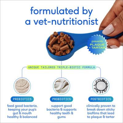 Show full view: Native Pet GutWell Clean Breath Dental Health & Plaque Control Supplement for Dogs, 12.7-oz bag slide 5 of 11