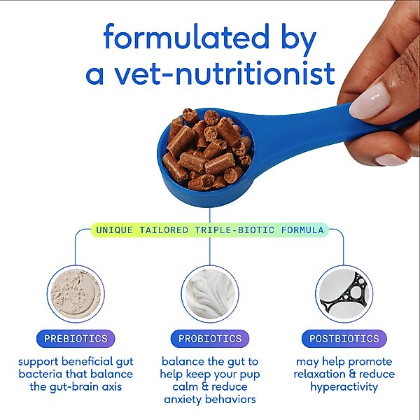 Show full view: Native Pet GutWell Stress Support Anxiety Relief & Calming Supplement for Dogs with Probiotics, 12.7-oz slide 4 of 9