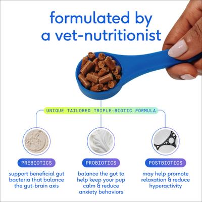 Show full view: Native Pet GutWell Stress Support Anxiety Relief & Calming Supplement for Dogs with Probiotics, 12.7-oz bag slide 5 of 10