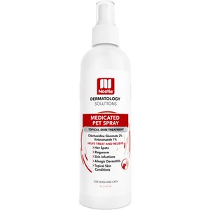 Nootie Medicated Dog & Cat Antibacterial Spray, 8-fl oz bottle