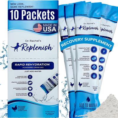 Show full view: Replenish Recovery All-Natural Dog Powder Supplement, 10 count slide 1 of 12