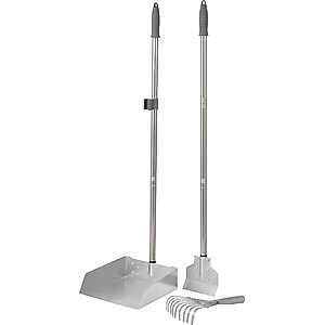 Frisco Rake & Spade Set with Dustpan, Large