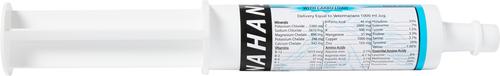 Show full view: McTarnahans MCT Racejug X2 & Carbo Load Recovery Paste Horse Supplement, 80-cc syringe slide 2 of 3