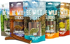 Be Wild Exotic Kangaroo Dog Sticks, 3.5-oz bag slide 2 of 7