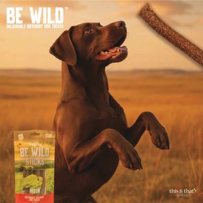 Show full view: Be Wild Exotic Bison Dog Sticks, 3.5-oz bag slide 7 of 9
