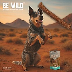 Be Wild Exotic Emu Dog Sticks, 3.5-oz bag slide 2 of 7