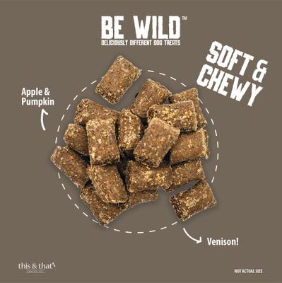 Show full view: Be Wild Exotic Treats & Trainers Venison Dog Treats, 5.3-oz bag slide 5 of 9