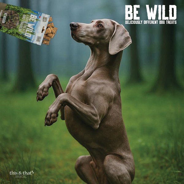 Be Wild Exotic Treats & Trainers Kangaroo Dog Treats, 5.3-oz bag