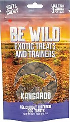 Be Wild Exotic Treats & Trainers Kangaroo Dog Treats, 5.3-oz bag