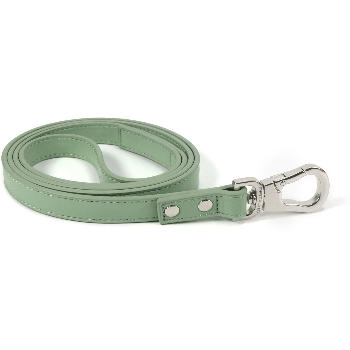 Pistachio Brands Vegan Faux Leather Dog Leash, Pistachio