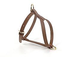 Pistachio Brands Vegan Faux Leather Dog Harness, Cognac, X-Large