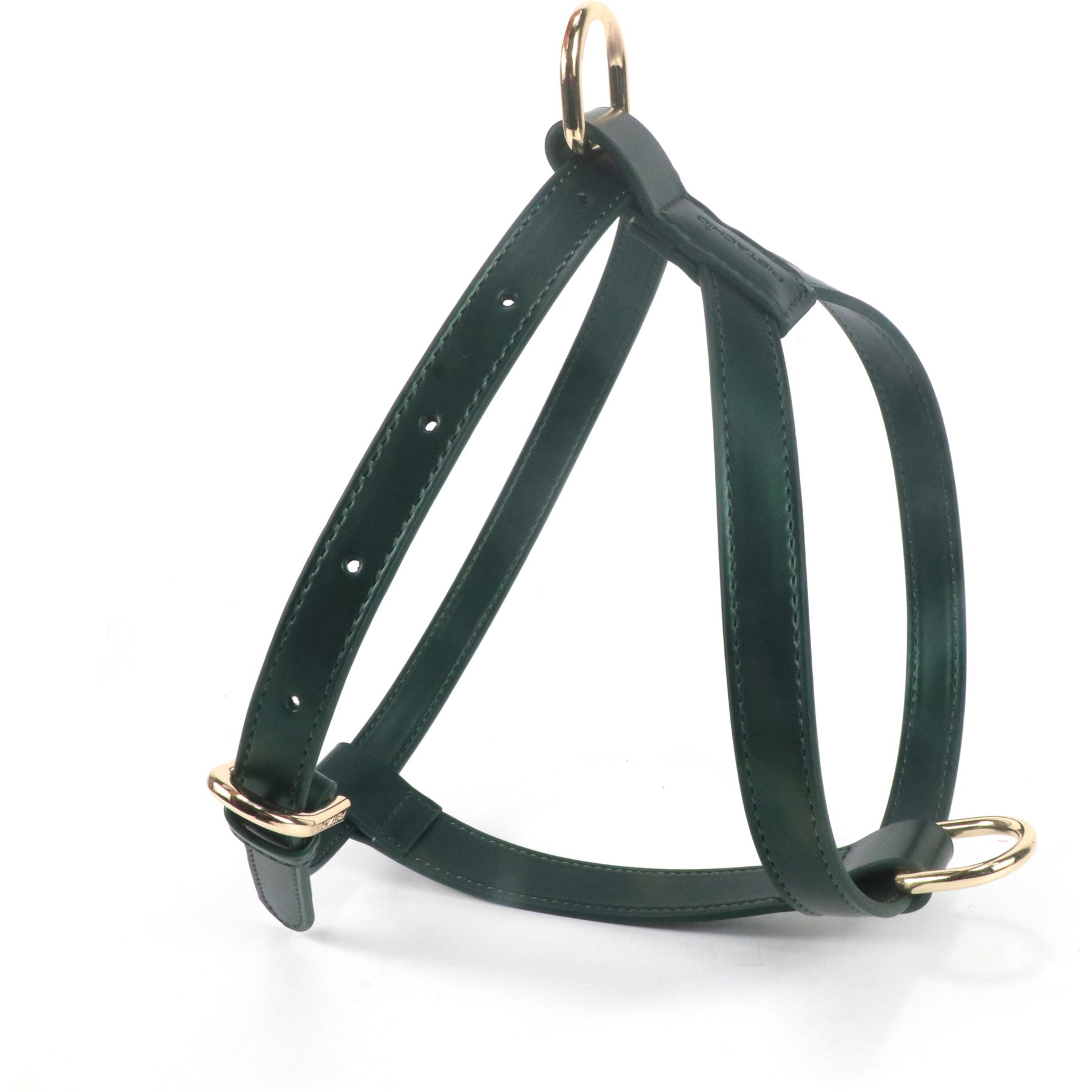 Pistachio Brands Vegan Faux Leather Dog Harness, Hunter, Large