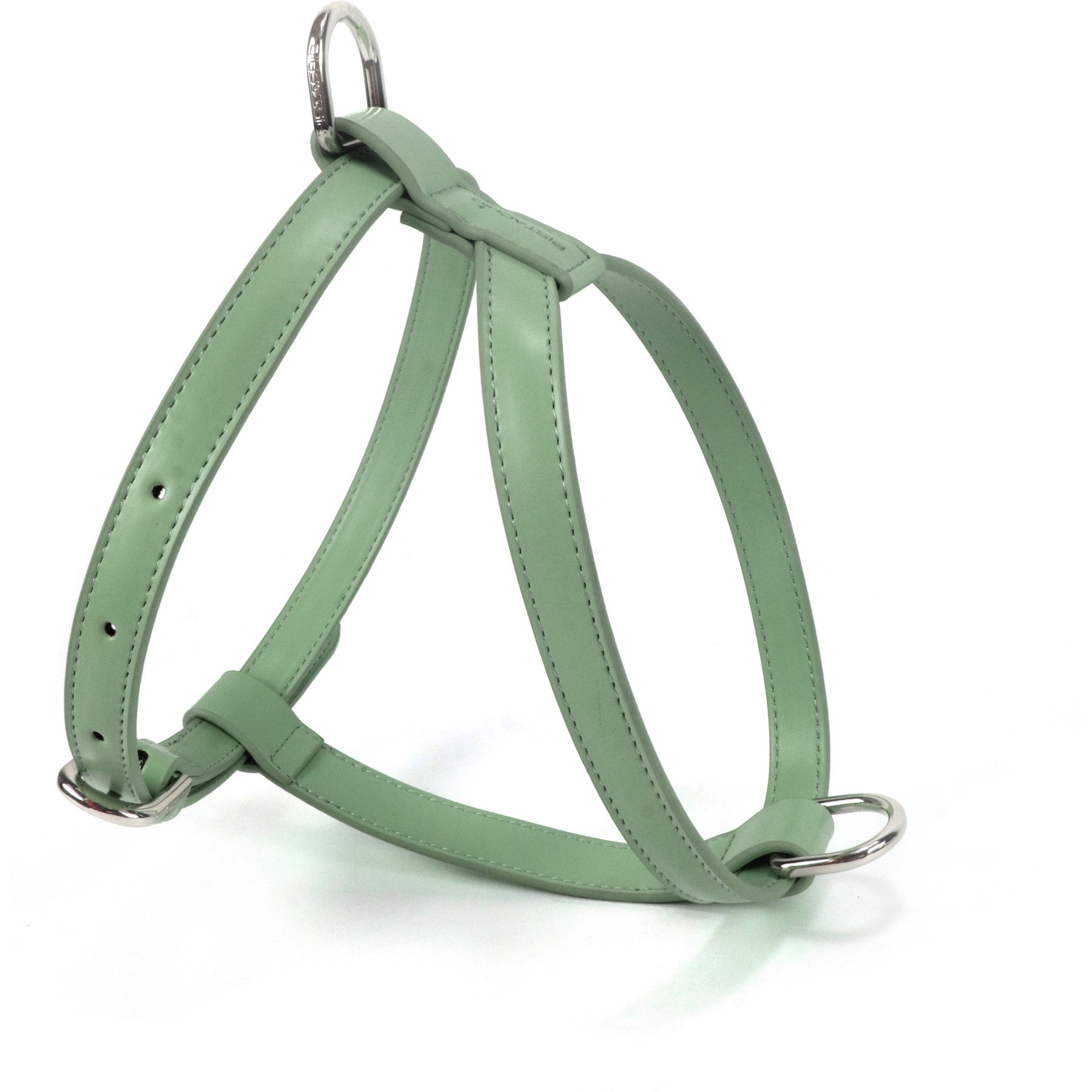 Pistachio Brands Vegan Faux Leather Dog Harness, Pistachio, Small