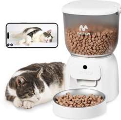 IMIPAW WIFI Automatic Cat & Dog Feeder with Camera & App Control, 3-L