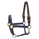 Perri's Leather Safety Horse Halter, Navy, Horse