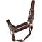 Show in main carousel: Perri's Leather Western Crocodile Embossed Show Horse Halter, Havana, Horse slide 1 of 2